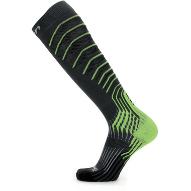 UYN RUN COMPRESSION Women's Socks Grey/Green 0